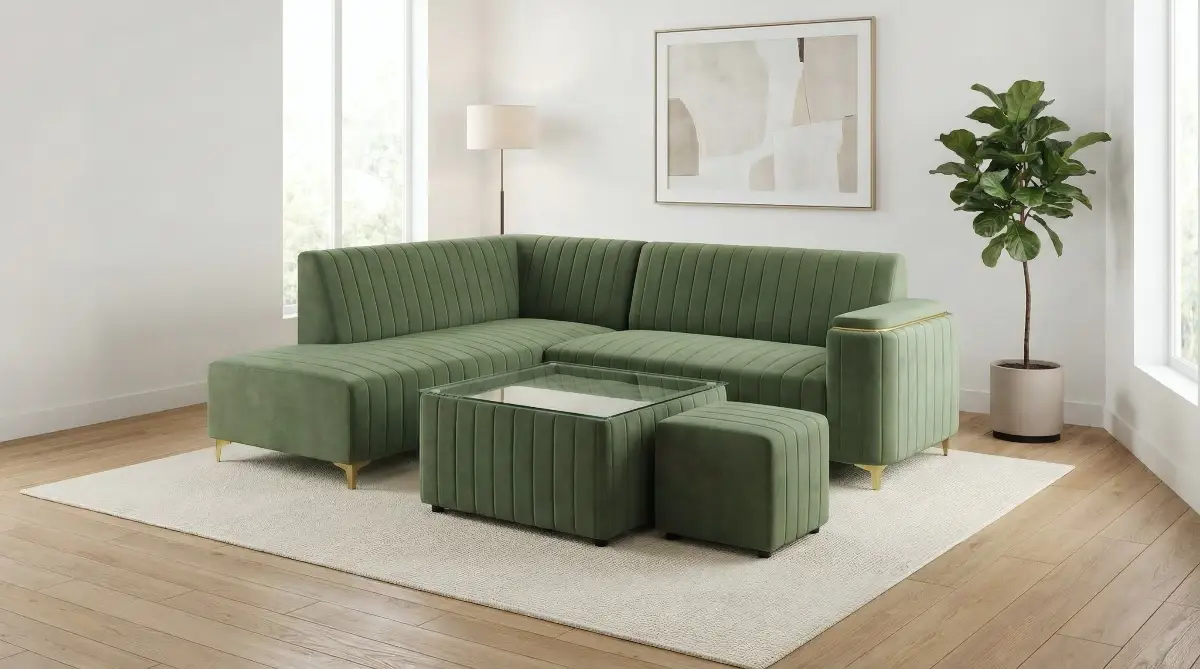 Modern Sectional Sofa Set