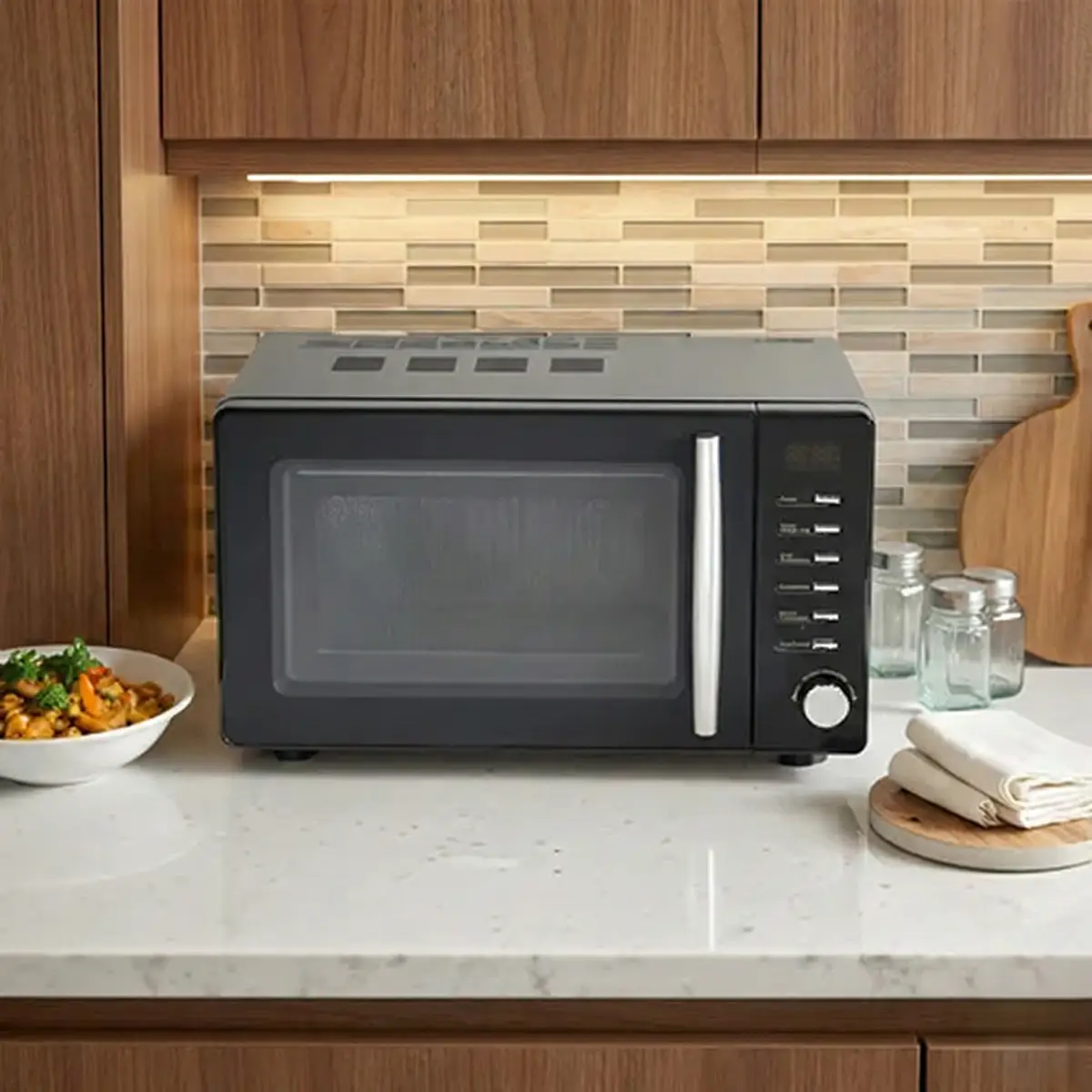 Convection Microwave Oven – Multi-Function Cooking with Grill, Bake & Reheat