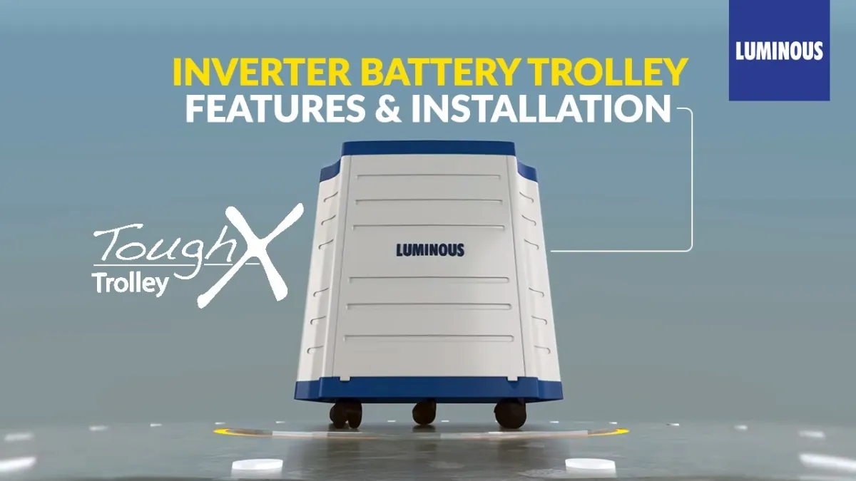 Inverter Trolley – Durable & Stylish Battery Stand